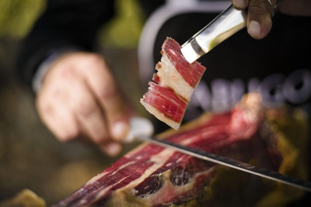 When you visit Spain, be sure to try a plate of good Iberian ham