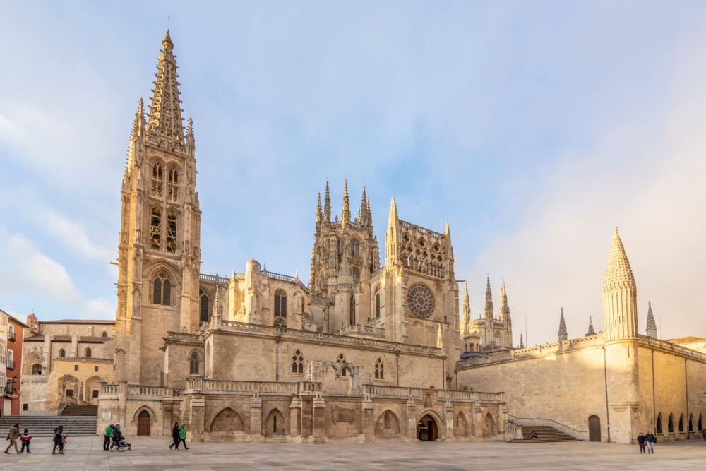 Dazzle your eyes at Burgos Cathedral, one of the finest examples of Spanish Gothic art