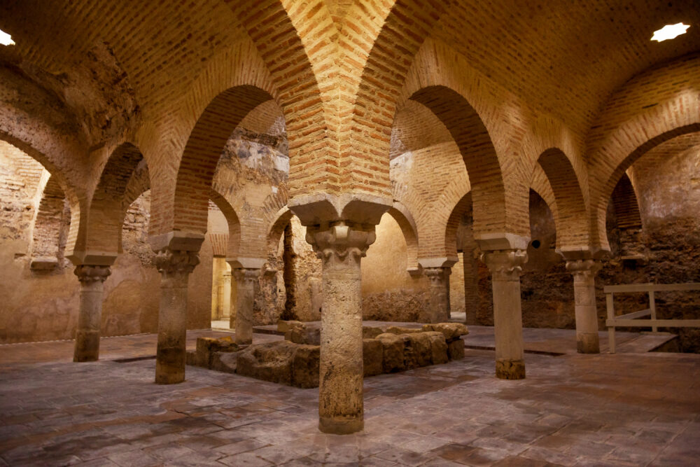 Step into the Arabic Baths, an excellent emblem of al-Andalus in Jaen. 