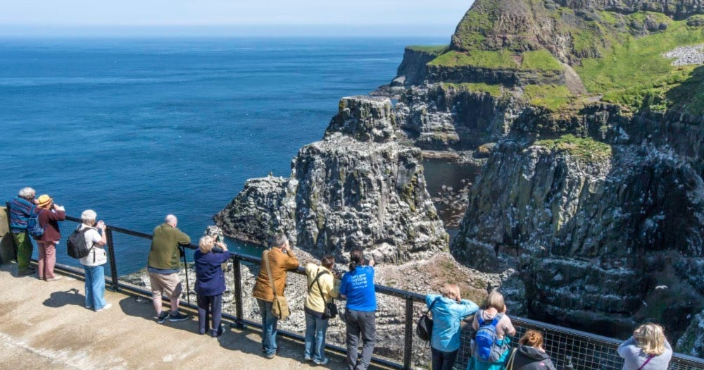 Fill your lungs with sea air and enjoy the scenery on Rathlin Island